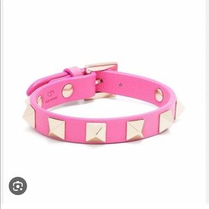 Valentino Pink Rockstud Bracelet